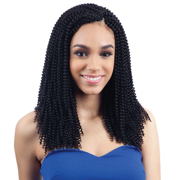 Bohemian - Style Braid & Plait Hair Extensions with Beads for a Trendy LookFREETRESS SYNTHETIC BRAID 3X AFRO SCREW [SF/B 3X AFRO SCREW BRAID]