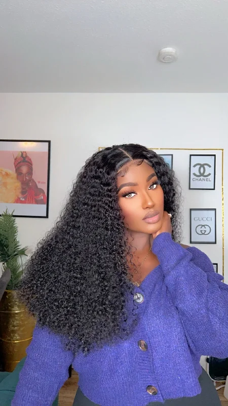 Adjustable - cap curly wig for a comfortable fitPissy Curl