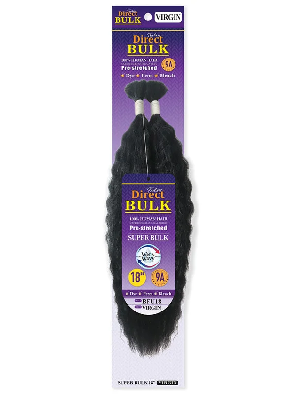 Braid & Plait Hair Extensions for a Summer Beach Party with a Laid - Back StyleHarlem 125 100% Human Hair 9A Factory Direct Bulk - BFU18 SUPER BULK