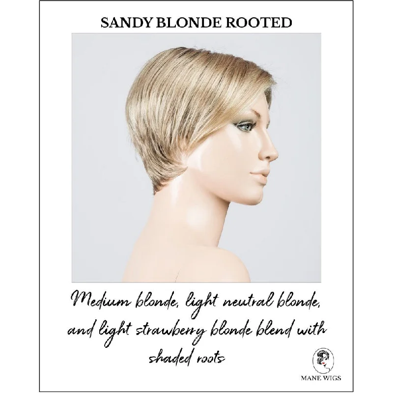 Sandy Blonde Rooted