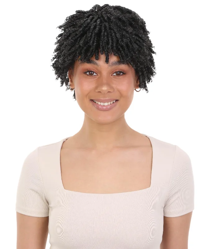 Curly wig with a side - part for a more flattering lookKayla