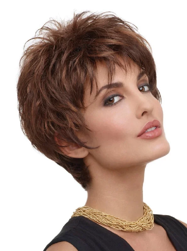 Short wig for daily office wear with a professional lookKitana