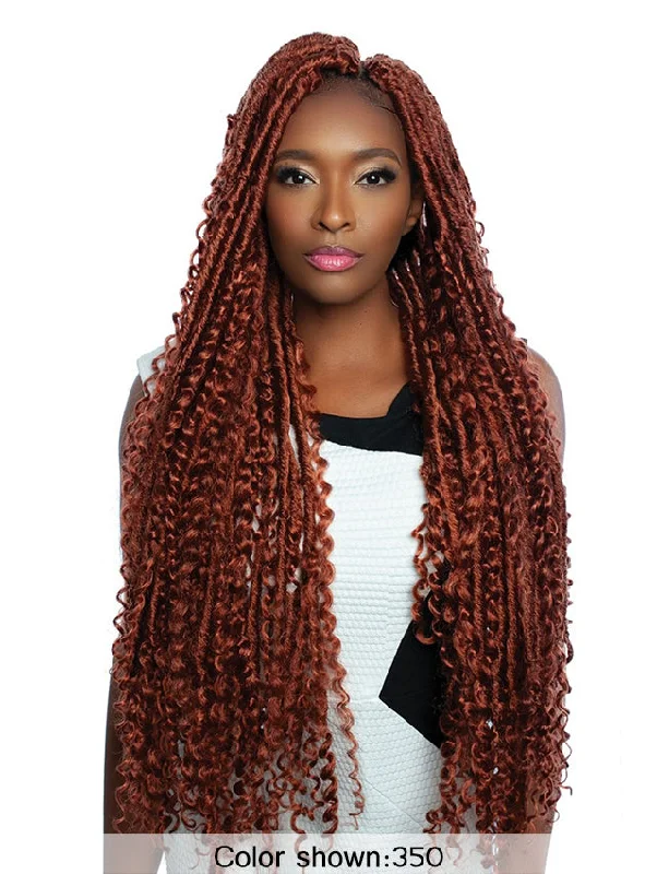 Braid & Plait Hair Extensions for a Summer Beach Party with a Laid - Back StyleMane Concept Afri Naptural 2X BOHO WATER WAVE LOC 30(LOC214)