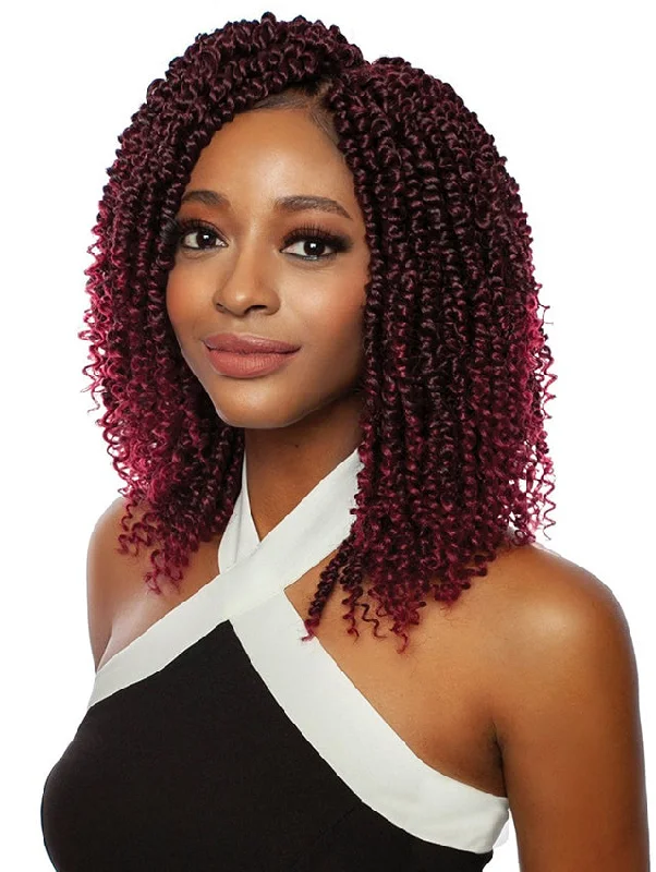 Braid & Plait Hair Extensions with a Curly End for a Playful VibeMane Concept Afri Naptural Pre-stretched 3X GORGEOUS PASSION TWIST Braid TWB309