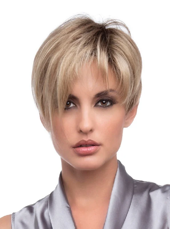 Short wig for daily office wear with a professional lookMiley