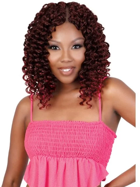 Human Hair Braid & Plait Hair Extensions for a Luxurious and Realistic LookMotown Tress SPIRAL CURL 14" Latch Hook Crochet Braid  (C.SPIRAL14)