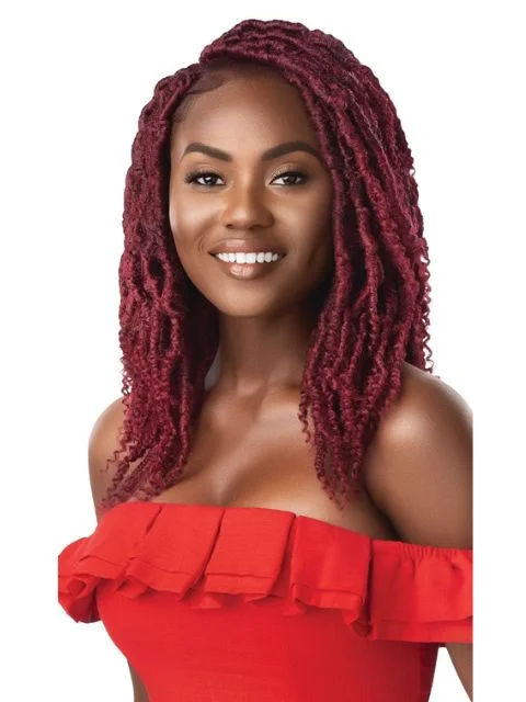 Braid & Plait Hair Extensions with a Pre - Twisted Design for Easy Installation[MULTI PACK DEAL] Outre X-Pression Twisted Up 2X BONITA CRUSH LOCS Crochet Braid 12"- 10 pcs