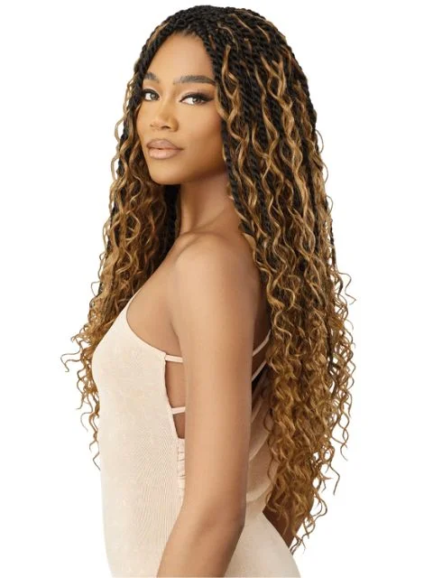 Heat - Resistant Braid & Plait Hair Extensions for Easy Styling[MULTI PACK DEAL] Outre X-Pression Twisted Up Crochet Braid 3X BOHO ISLAND TWIST 22" - 10pcs