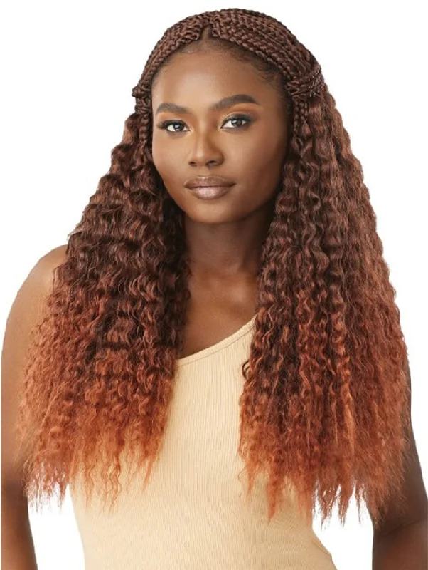 Braid & Plait Hair Extensions for a Formal Evening Event with a Sophisticated StyleOutre X-Pression Twisted Up Crochet Braid WET & WAVY VIBE BOX BRAID 22"