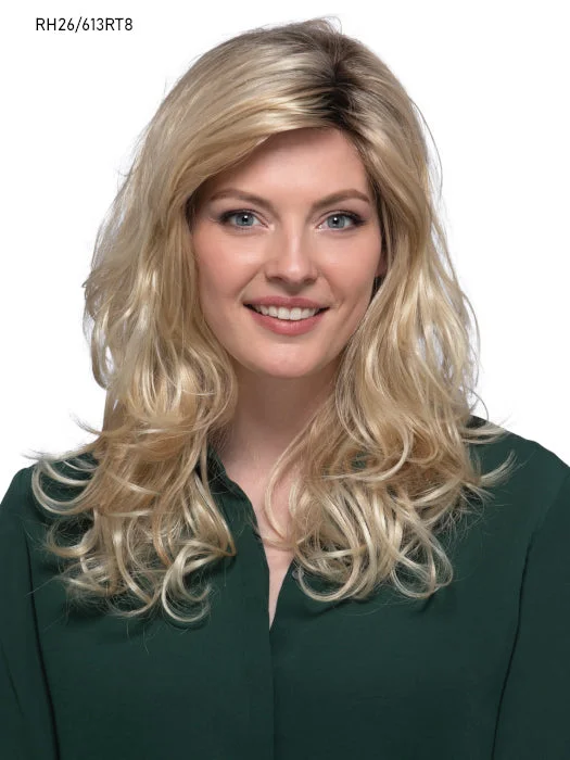 Body - wave wig with a full and voluminous lookPetite Sedona Wig by Estetica | Front Lace Line | Synthetic Fiber