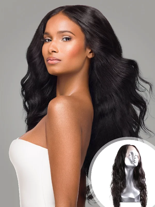 Wavy wig with a 180 - density for a full and thick appearancePure Wavy Lace Front Wig