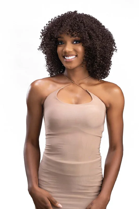 Heat - resistant short wig for easy styling with hot toolsSTELLA