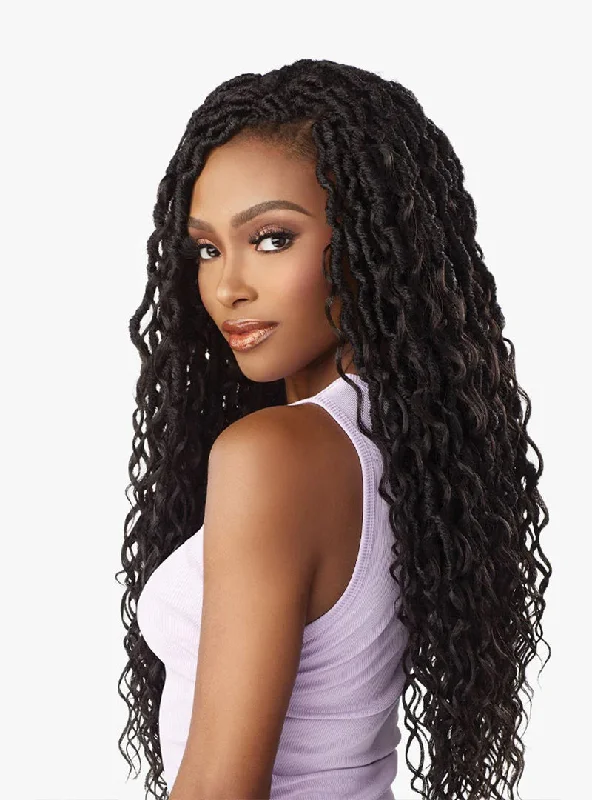 Heat - Resistant Braid & Plait Hair Extensions for Easy StylingSensationnel Lulutress Pre-Looped 3X BOHO PASSION TWIST 24"