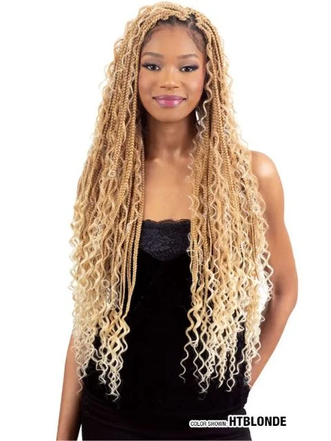 Braid & Plait Hair Extensions with a Straight End for a Sleek Appearance[MULTI PACK DEAL] Shake N Go FreeTress 3X REBEL BOHO BRAID 26" Braid - 10PCS