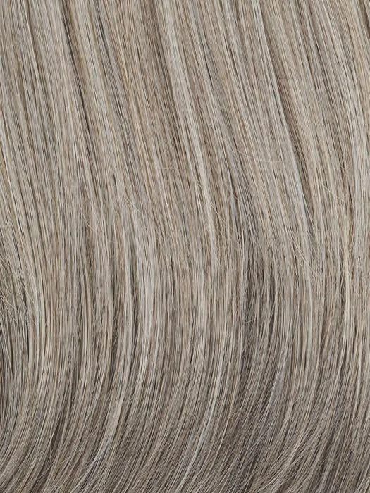 RL119 Silver & Smoke | Light Brown with 80% Gray in front gradually blended into 50% Gray in nape area