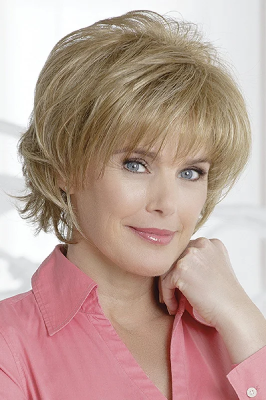 Short wig with a curly texture for a playful and youthful vibeTressAllure Wigs - Aria (V1307)