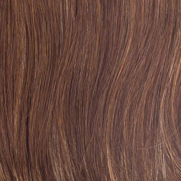 R3025S+ Glazed Cinnamon | Medium Auburn with Ginger Blonde Highlights on Top