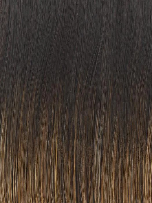 RL8/29SS | Shaded Hazelnut | Medium Brown with Ginger highlights  & Dark Brown roots