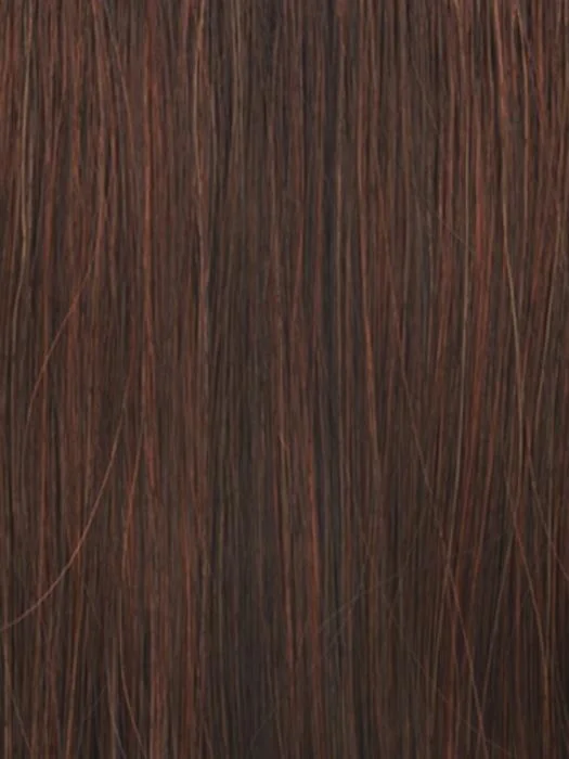 R6/28H COPPERY MINK | Dark Medium Brown Evenly Blended with Vibrant Red Highlights