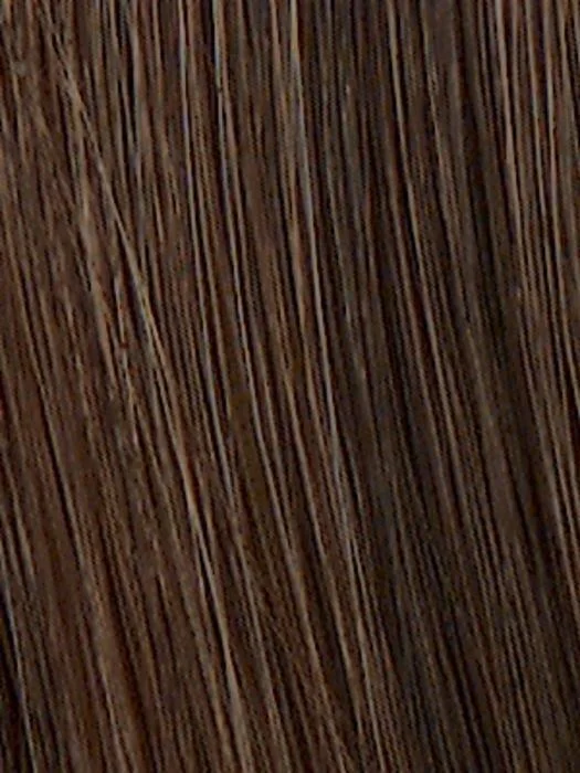 R9S+ GLAZED MAHOGANY | Warm Medium Brown with Ginger Highlights on Top