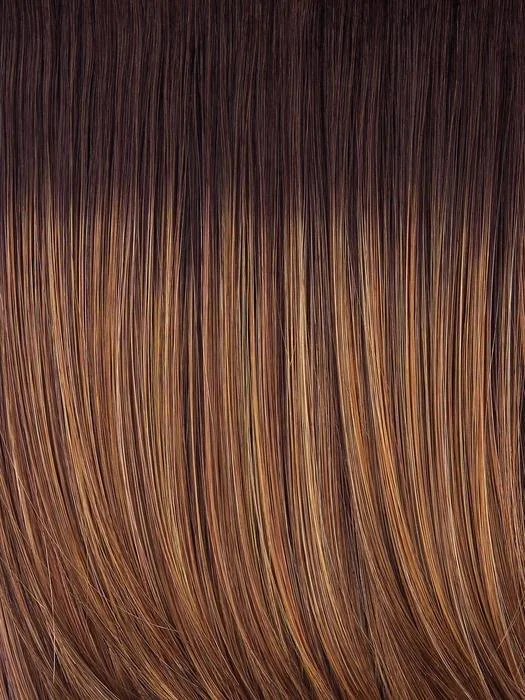 SS11/29 SHADED NUTMEG | Warm Medium Brown Evenly Blended with Ginger Blonde and Dark Roots