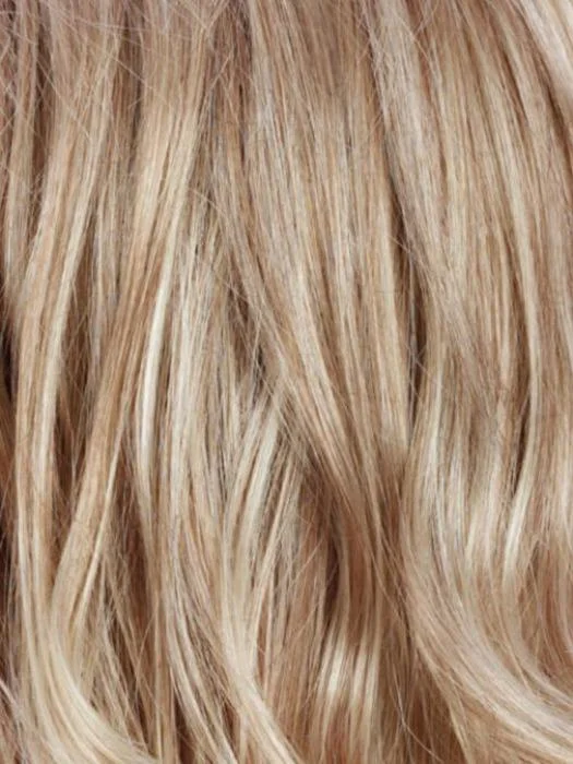 RH1488RT8 | Highlighted Copper Blonde with Golden Brown Roots