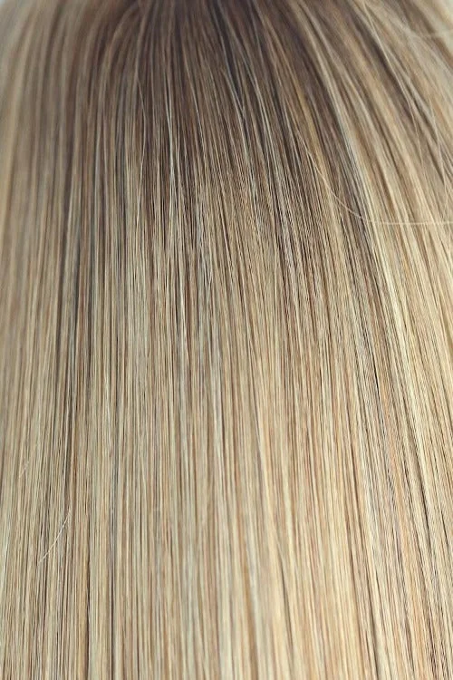 Moonlight Blonde Root | Dk Blonde rooted with blended of Dark Ash Blonde and Light Blonde