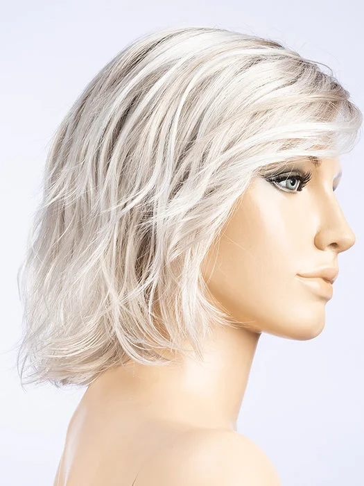 SILVER-BLONDE-ROOTED