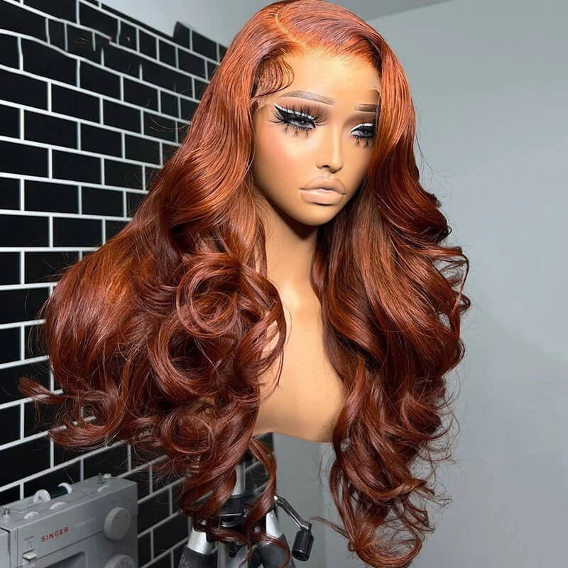 Reddish Ginger Brown Body Wave