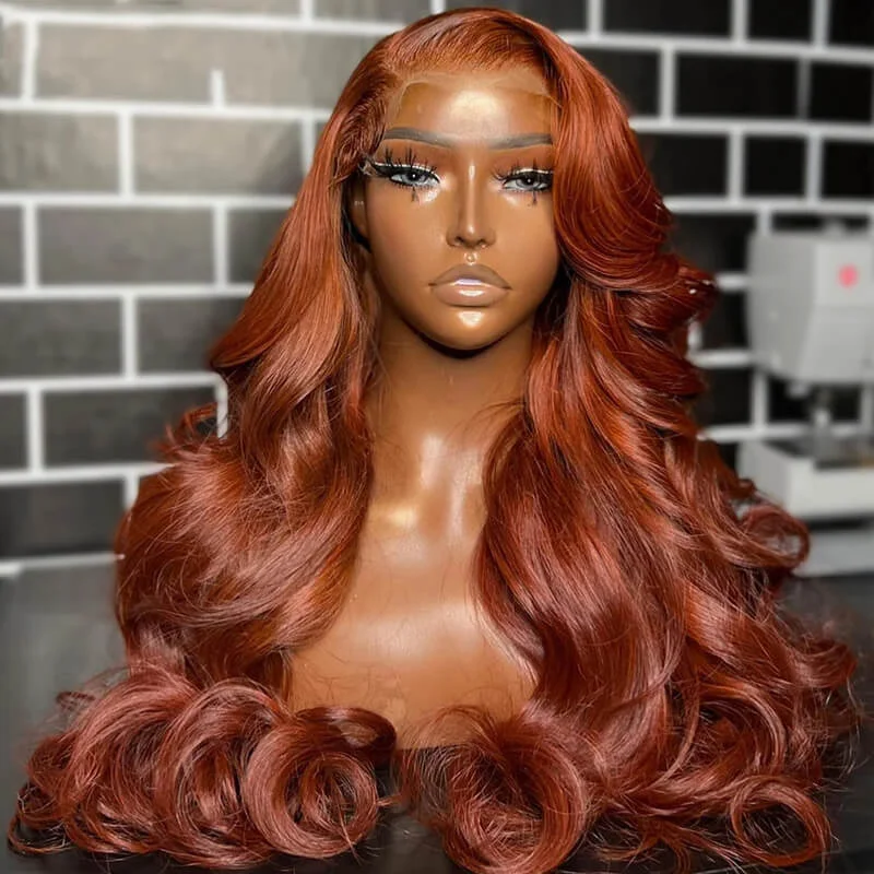 Reddish Ginger Brown Body Wave