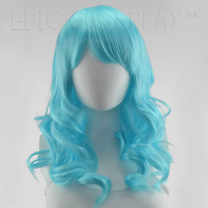 Medium - length wig with a side - part for a more flattering lookHestia - Anime Blue Wig