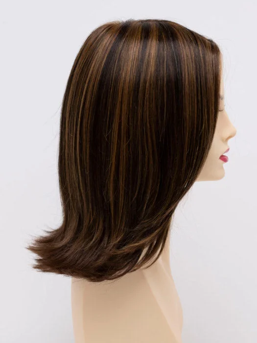 Chocolate Caramel | A rich dimensional Brown with light Chestnut and Auburn highlights