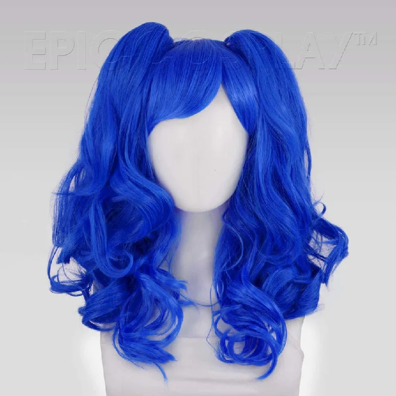 Adjustable - cap medium - length wig for a comfortable fitMaia - Dark Blue Wig